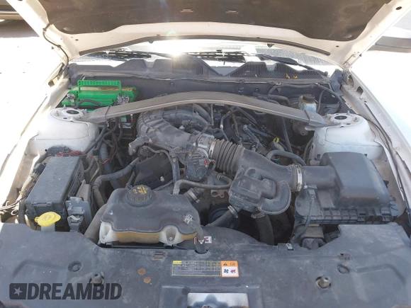 2012 Ford Mustang V6 with VIN 1ZVBP8EM3C5254496, listed as a IAAI auction lot 42211890 with 192,960 mi miles and . Bid and sale history available at DreamBid. Image 10.