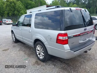 2016 Ford Expedition Max Limited с VIN 1FMJK1KTXGEF46552, выставлен на аукционе IAAI как лот 42293463 с пробегом 134 728 миль миль и . История ставок и продаж доступна на DreamBid. Изображение 3.