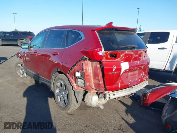 2018 Honda CR-V EX-L with VIN 2HKRW2H85JH695138, listed as a IAAI auction lot 41655606 with 75,080 mi miles. Bid and sale history available at carsss.com. Image 14.
