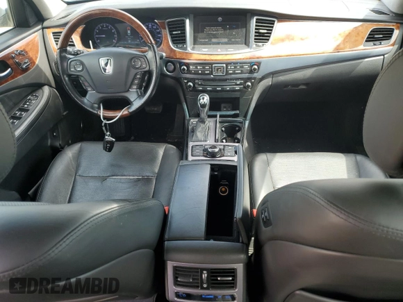2014 Hyundai Equus Signature with VIN KMHGH4JH4EU080272, listed as a Copart auction lot 54183775 with 105,897 mi miles and Clean Title. Bid and sale history available at DreamBid. Image 8.