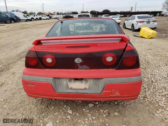 2001 Chevrolet Impala LS with VIN 2G1WH55K619330770, listed as a Copart auction lot 82307474 with 0 mi miles and Non Repairable. Bid and sale history available at carsss.com. Image 6.