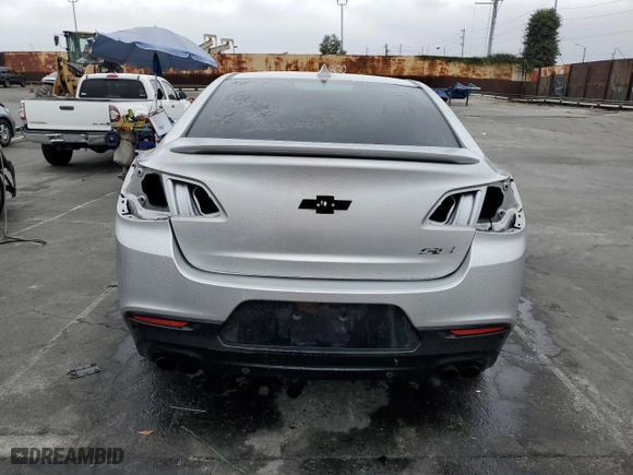 2016 Chevrolet SS with VIN 6G3F15RW4GL223360, listed as a Copart auction lot 68828194 with 0 mi miles and Salvage Title. Bid and sale history available at carsss.com. Image 6.