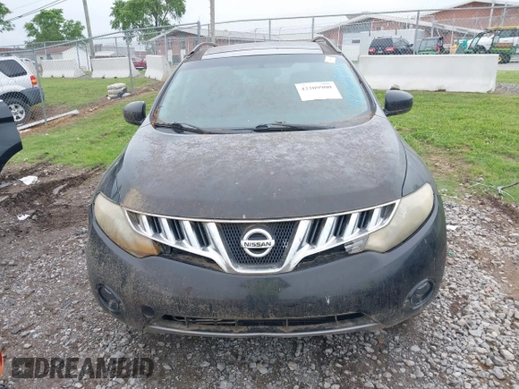 2009 Nissan Murano S with VIN JN8AZ18W99W129037, listed as a IAAI auction lot 42209900 with 139,263 mi miles. Bid and sale history available at carsss.com. Image 6.