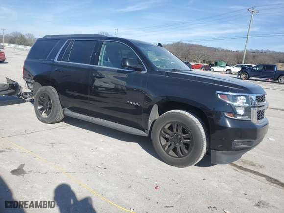 2018 Chevrolet Tahoe LT with VIN 1GNSKBKC1JR107925, listed as a Copart auction lot 45535485 with 89,903 mi miles and Salvage Title. Bid and sale history available at carsss.com. Image 4.