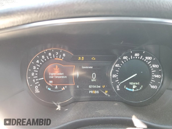 2017 Lincoln MKC Reserve with VIN 5LMTJ3DH6HUL31707, listed as a Copart auction lot 57419335 with 82,853 mi miles and Salvage title. Bid and sale history available at DreamBid. Image 9.