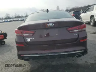 2020 Kia Optima EX Premium with VIN 5XXGU4L14LG424377, listed as a Copart auction lot 44209735 with 45,403 mi miles and Salvage Title. Bid and sale history available at carsss.com. Image 6.