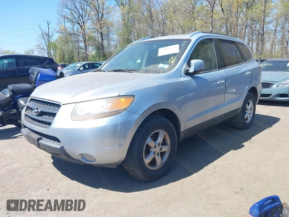 2007 Hyundai Santa Fe GLS with VIN 5NMSG13DX7H055249, listed as a IAAI auction lot 42065670 with 125,203 mi miles and . Bid and sale history available at DreamBid. Image 2.