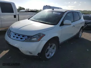2003 Nissan Murano SE with VIN JN8AZ08W43W237891, listed as a Copart auction lot 53432624 with 0 mi miles and Non Repairable. Bid and sale history available at carsss.com. Image 1.