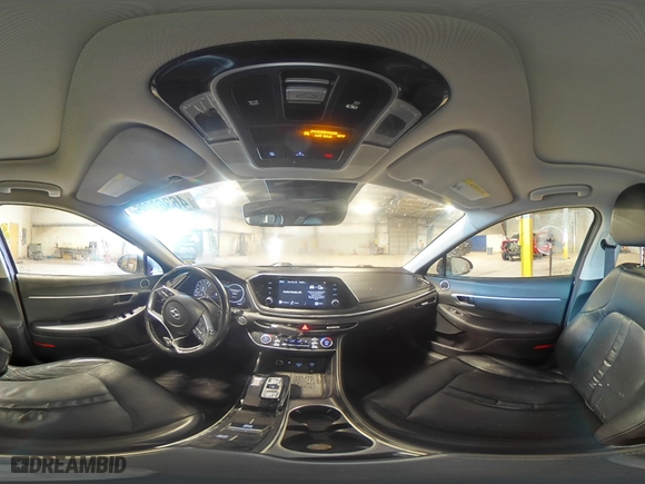 2020 Hyundai Sonata SEL with VIN 5NPEF4JA2LH032040, listed as a Copart auction lot 46369295 with 164,861 mi miles and Salvage Title. Bid and sale history available at carsss.com. Image 15.