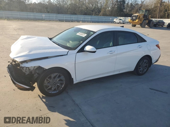 2024 Hyundai Elantra SEL with VIN KMHLM4DG9RU750188, listed as a Copart auction lot 49485825 with 18,836 mi miles and Salvage title. Bid and sale history available at DreamBid. Image 1.