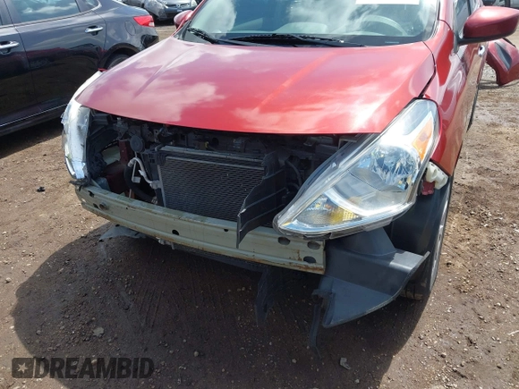 2016 Nissan Versa S Plus with VIN 3N1CN7AP3GL821046, listed as a IAAI auction lot 41916736 with 103,584 mi miles. Bid and sale history available at carsss.com. Image 6.