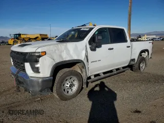 2020 Chevrolet Silverado 3500HD Work Truck with VIN 1GC4YSE75LF335378, listed as a Copart auction lot 76941554 with 87,394 mi miles and Salvage Title. Bid and sale history available at carsss.com. Image 1.