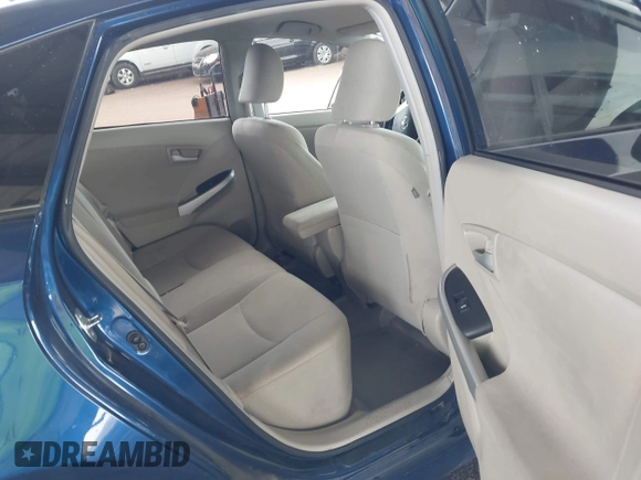 2011 Toyota Prius I with VIN JTDKN3DU2B0261397, listed as a IAAI auction lot 41955885 with 189,938 mi miles and . Bid and sale history available at DreamBid. Image 8.