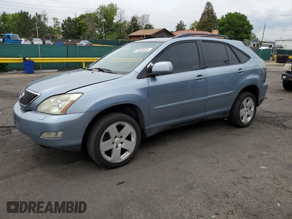 2005 Lexus RX 330 z VIN JTJHA31U150080206, wystawiony jako Copart lot #59538405 z przebiegiem 164 749 mil mil oraz Czysty tytuł • Clean title. Historia ofert i sprzedaży dostępna na DreamBid. Obrazek 1.