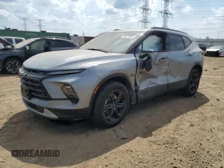 2025 Chevrolet Blazer LT z VIN 3GNKBJRS5SS137869, wystawiony jako Copart lot #56577895 z przebiegiem 7 019 mil mil oraz Szkoda całkowita • Salvage title. Historia ofert i sprzedaży dostępna na DreamBid. Obrazek 1.
