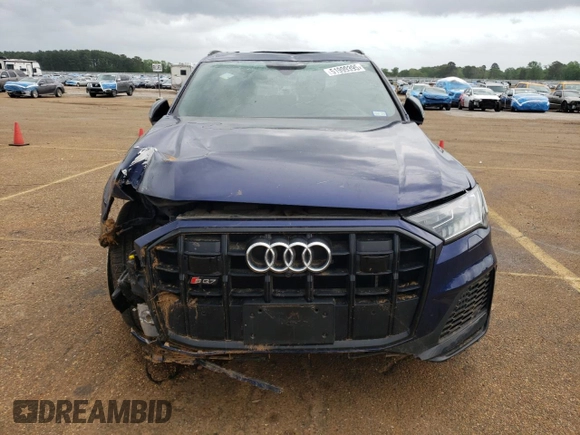 2021 Audi SQ7 Prestige z VIN WA1VWBF70MD010573, wystawiony jako Copart lot #51999395 z przebiegiem 31 623 mil mil oraz Szkoda całkowita • Salvage title. Historia ofert i sprzedaży dostępna na DreamBid. Obrazek 5.