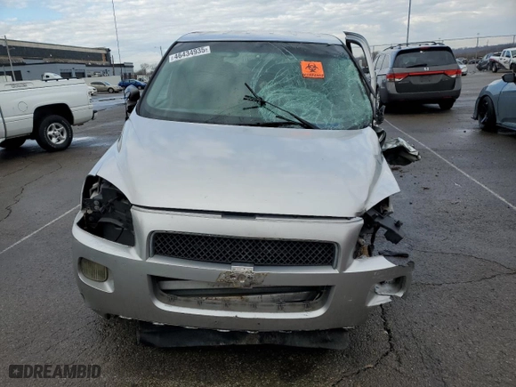 2006 Chevrolet Uplander LS Fleet with VIN 1GNDV23L96D228186, listed as a Copart auction lot 46434935 with NaN miles and Salvage Title. Bid and sale history available at carsss.com. Image 5.