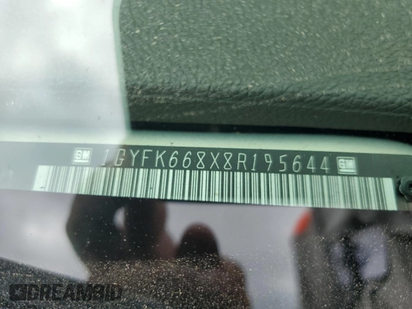 2008 Cadillac Escalade ESV z VIN 1GYFK668X8R195644, wystawiony jako Copart lot #51516375 z przebiegiem 212 510 mil mil oraz Szkoda całkowita • Salvage title. Historia ofert i sprzedaży dostępna na DreamBid. Obrazek 15.