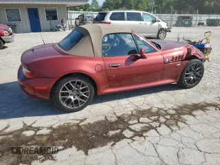 2000 BMW Z3 2.5L with VIN WBACH9348YLF90791, listed as a Copart auction lot 60079894 with 28,043 mi miles and Salvage Title. Bid and sale history available at carsss.com. Image 3.