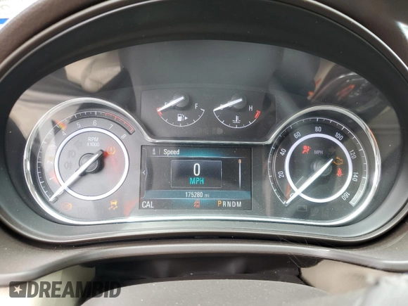 2016 Buick Regal with VIN 2G4GK5EX1G9204880, listed as a Copart auction lot 54312325 with 175,280 mi miles and Salvage Title. Bid and sale history available at carsss.com. Image 9.