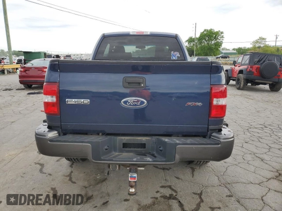 2005 Ford F-150 XLT with VIN 1FTPX04535KD33126, listed as a Copart auction lot 54251155 with 206,414 mi miles and Clean title. Bid and sale history available at DreamBid. Image 6.