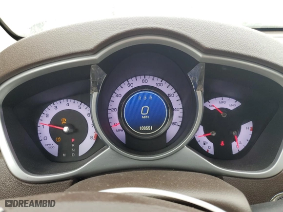 2011 Cadillac SRX Luxury Collection with VIN 3GYFNAEYXBS620232, listed as a Copart auction lot 49552365 with 108,551 mi miles and Salvage Title. Bid and sale history available at carsss.com. Image 9.
