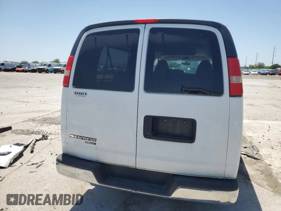 2013 Chevrolet Express Passenger LT with VIN 1GAZG1FG0D1189819, listed as a Copart auction lot 51945455 with 101,364 mi miles and Salvage title. Bid and sale history available at DreamBid. Image 6.