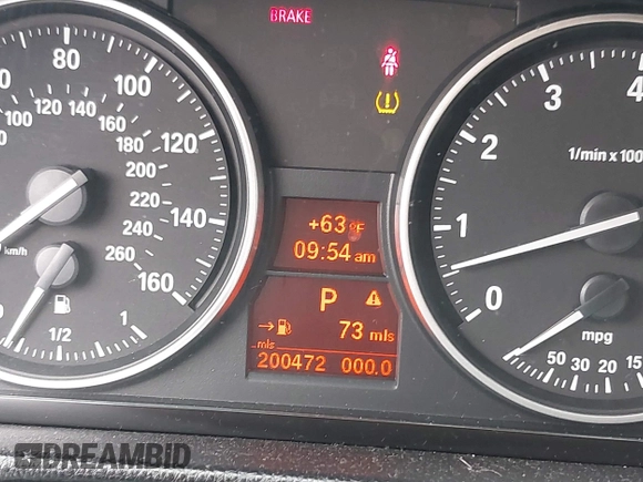 2010 BMW 3 Series 328i with VIN WBAPH5G58ANM35713, listed as a IAAI auction lot 42063163 with 200,472 mi miles and . Bid and sale history available at DreamBid. Image 16.