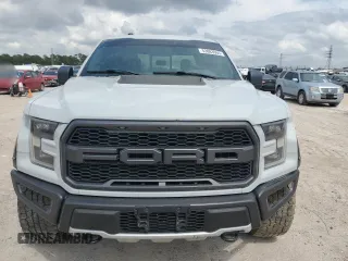 2017 Ford F-150 Raptor with VIN 1FTFW1RG2HFC86389, listed as a Copart auction lot 53883955 with 138,670 mi miles and Salvage Title. Bid and sale history available at carsss.com. Image 5.