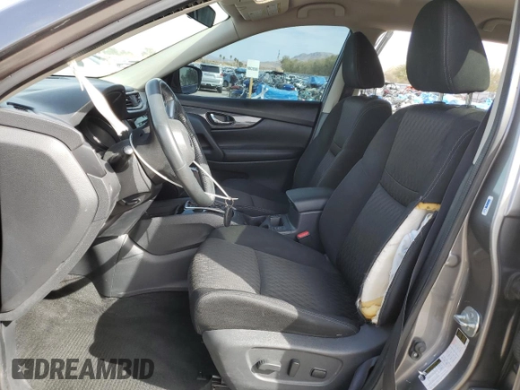 2017 Nissan Rogue SV with VIN KNMAT2MT6HP513056, listed as a Copart auction lot 47505305 with 80,788 mi miles and Salvage title. Bid and sale history available at DreamBid. Image 7.
