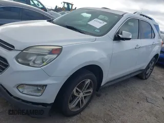 2016 Chevrolet Equinox LTZ z VIN 2GNALDEK5G1160782, wystawiony jako IAAI lot #42575417 z przebiegiem 149 395 mil mil oraz . Historia ofert i sprzedaży dostępna na DreamBid. Obrazek 2.