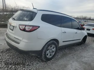 2016 Chevrolet Traverse LS with VIN 1GNKRFED6GJ333845, listed as a Copart auction lot 43333115 with 133,481 mi miles and Clean Title. Bid and sale history available at carsss.com. Image 3.