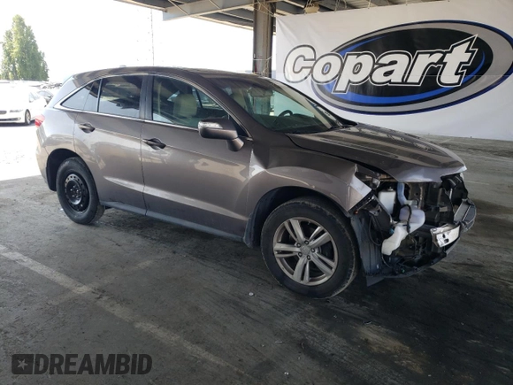2013 Acura RDX Technology with VIN 5J8TB4H54DL021020, listed as a Copart auction lot 55143415 with 217,408 mi miles and Salvage Title. Bid and sale history available at DreamBid. Image 4.