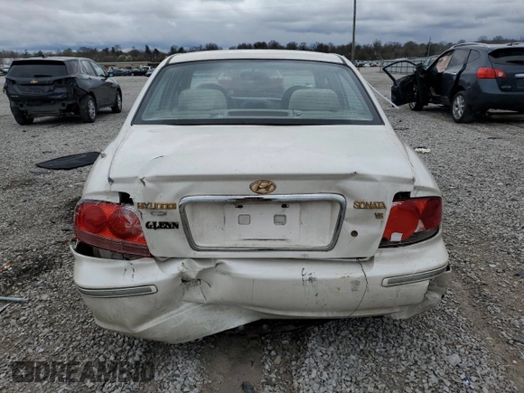 2004 Hyundai Sonata GLS with VIN KMHWF35H44A014911, listed as a Copart auction lot 47846795 with 129,920 mi miles and Salvage Title. Bid and sale history available at DreamBid. Image 6.