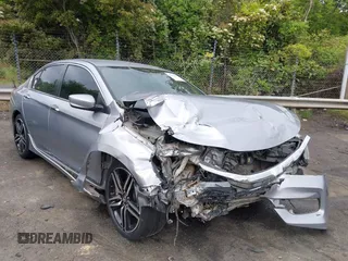 2016 Honda Accord Sport z VIN 1HGCR2F50GA077748, wystawiony jako IAAI lot #42034052 z przebiegiem 194 662 mil mil oraz . Historia ofert i sprzedaży dostępna na DreamBid. Obrazek 1.