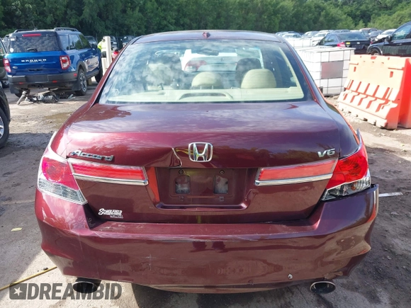 2011 Honda Accord EX-L with VIN 1HGCP3F88BA017635, listed as a IAAI auction lot 42560130 with 269,320 mi miles and . Bid and sale history available at DreamBid. Image 16.