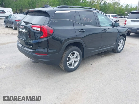2023 GMC Terrain SLE with VIN 3GKALTEG0PL226446, listed as a IAAI auction lot 41957224 with 24,727 mi miles and . Bid and sale history available at DreamBid. Image 4.