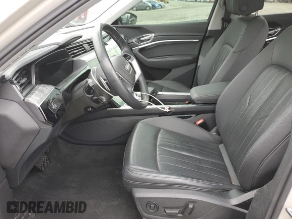 2021 Audi e-tron Sportback Premium Plus with VIN WA12AAGE3MB000740, listed as a Copart auction lot 61276315 with 51,527 mi miles and Salvage title. Bid and sale history available at DreamBid. Image 7.