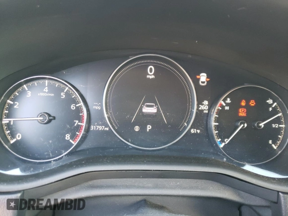 2020 Mazda CX-30 with VIN 3MVDMABL2LM134849, listed as a Copart auction lot 47198735 with 31,797 mi miles and Salvage Title. Bid and sale history available at DreamBid. Image 9.