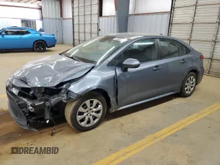 2022 Toyota Corolla LE with VIN 5YFEPMAEXNP324976, listed as a Copart auction lot 48889335 with 79,714 mi miles and Salvage Title. Bid and sale history available at carsss.com. Image 1.