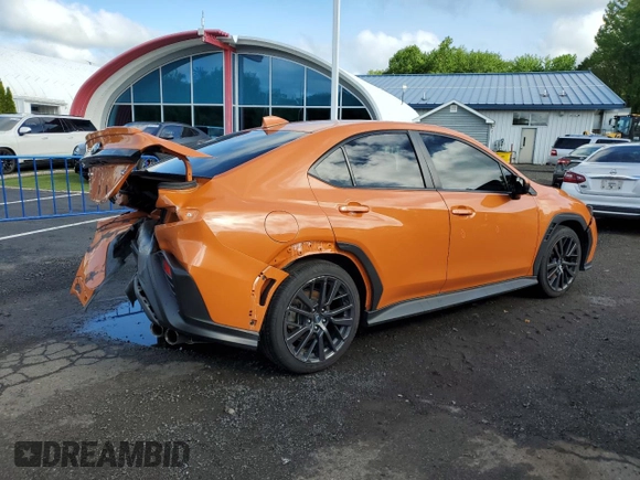 2022 Subaru WRX Premium z VIN JF1VBAF65N9013756, wystawiony jako Copart lot #57684015 z przebiegiem 33 464 mil mil oraz Szkoda całkowita • Salvage title. Historia ofert i sprzedaży dostępna na DreamBid. Obrazek 3.
