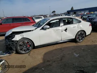 2024 BMW 5 Series 540i xDrive with VIN WBA63FJ08RCS27531, listed as a Copart auction lot 48544775 with 9,168 mi miles and Salvage Title. Bid and sale history available at carsss.com. Image 1.