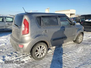 2013 Kia Soul + with VIN KNDJT2A68D7485849, listed as a Copart auction lot 88450405 with 0 mi miles and Salvage Title. Bid and sale history available at carsss.com. Image 3.