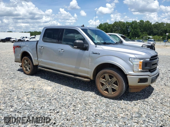 2020 Ford F-150 XL with VIN 1FTEW1E54LFA45250, listed as a Copart auction lot 64074094 with 70,745 mi miles and Salvage title. Bid and sale history available at DreamBid. Image 4.