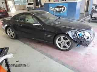 2003 Mercedes-Benz SL 500 z VIN WDBSK75F33F036922, wystawiony jako Copart lot #60663185 z przebiegiem 224 333 mil mil oraz Czysty tytuł • Clean title. Historia ofert i sprzedaży dostępna na DreamBid. Obrazek 4.