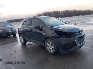2017 Chevrolet Trax LT with VIN 3GNCJLSB5HL135197, listed as a IAAI auction lot 41523183 with 157,076 mi miles. Bid and sale history available at carsss.com. Image 1.