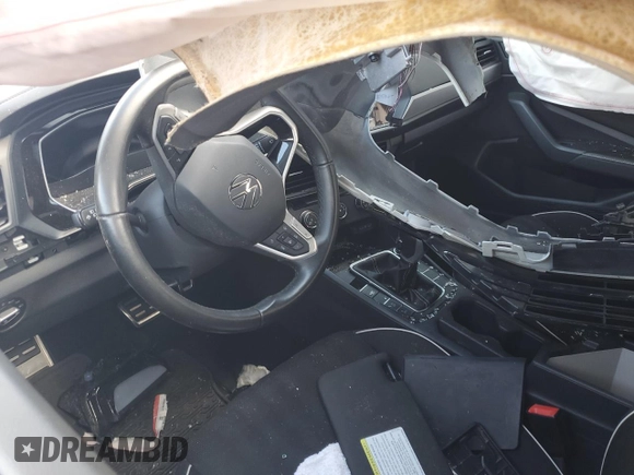 2023 Volkswagen Jetta Sport with VIN 3VWBM7BU3PM061062, listed as a Copart auction lot 55217665 with Not provided miles and Salvage title. Bid and sale history available at DreamBid. Image 8.
