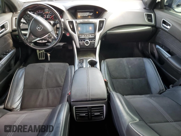 2019 Acura TLX w/A-Spec Pkg with VIN 19UUB3F61KA002301, listed as a Copart auction lot 56480095 with 50,350 mi miles and Clean title. Bid and sale history available at DreamBid. Image 8.