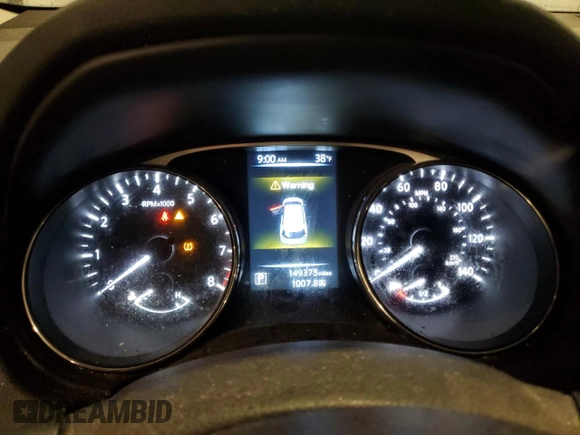 2016 Nissan Rogue S with VIN 5N1AT2MM0GC882425, listed as a Copart auction lot 47826255 with 149,375 mi miles and Salvage Title. Bid and sale history available at DreamBid. Image 9.
