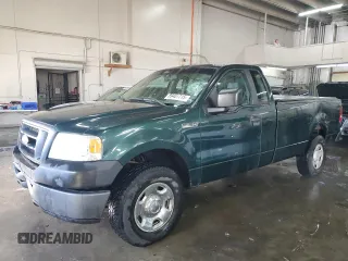 2007 Ford F-150 XL with VIN 1FTRF14VX7KB40654, listed as a Copart auction lot 89401715 with 156,196 mi miles and Clean title. Bid and sale history available at DreamBid. Image 1.